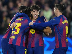 Кунде за три минута режирао преокрет, Барса први пут победила Ајнтрахт