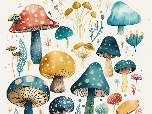 Авантуре црва Пере: Гљиве