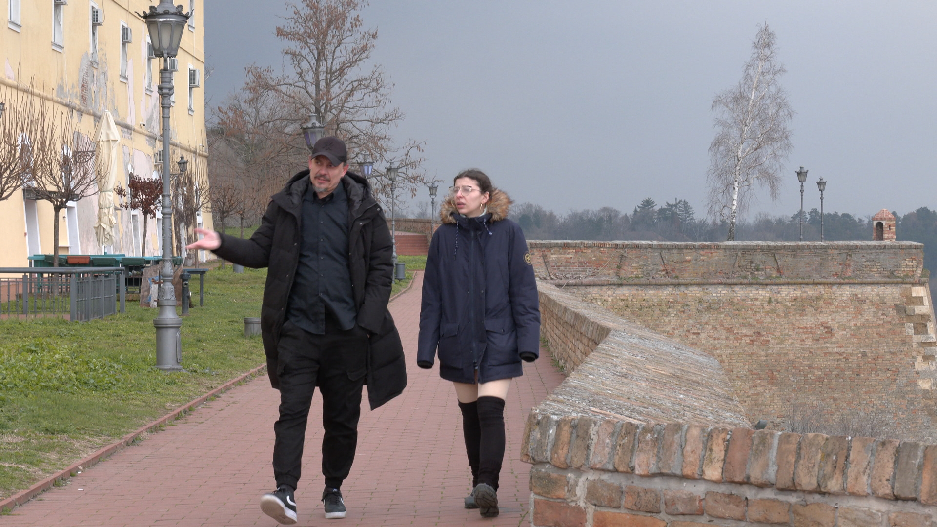 Никола Радин са ћерком Луном