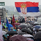 Трочасовна блокада Бранковог моста; протестна шетња новосадских средњошколаца