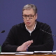 Вучић: Желе власт без избора, долазак посланика ЕП на протест брутално мешање у унутрашња питања