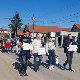 Запослени у "Јури" у протестној шетњи до Дечјег диспанзера у Лесковцу