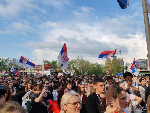 Студенти маратонци наставили пут ка Бриселу, пешаци ка Новом Саду; протестне шетње у више градова