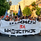 Окупљање студената у блокади испред три факултета у Нишу, протест испред ПИО фонда у Новом Саду