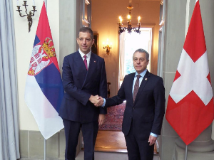 Ђурић: Србија и Швајцарска деле специфичан поглед на догађаје у свету