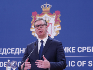 Вучић о пожарима: Ситуација знатно боља и због кише, најважније да људи што пре добију куће