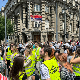 Протест "Факултети на раскрсници" - шатори испред Владе Србије