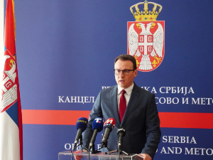 Петковић: Курти потврдио да је његов политички програм терор над Србима (Танјуг  / Владимир Шпорчић) Петковић: Курти потврдио да је његов политички програм терор над Србима
