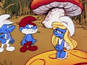 Штрумпфови:	Беба штрумпф је нестала; Најмања вештица