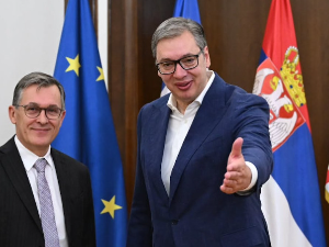 Вучић са Брисом Рокфејом о заједничким интересима Србије, Француске и региона  