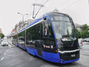 Нови трамвај на улицама Београда, прва вожња на линији 12Л