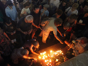 Опроштај Београђана од музичке породице Дедић