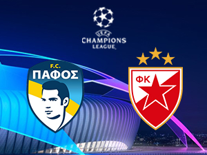 Фудбал - Кв. за ЛШ: Пафос - Црвена звезда