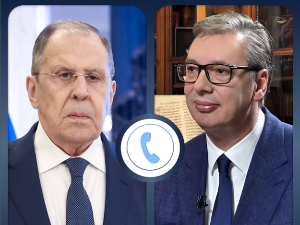 Вучић у одвојеним сусретима са Лавровом и Серенсеном о ситуацији на Косову и Метохији