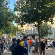 Протест испред Пете београдске гимназије, без наставе у Ваљевској гимназији