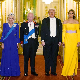 Трампови на банкету у Виндзору  – Меланијина хаљина сијала јаче од краљевских тијара