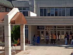 Окончана блокада зграде Ректората у Крагујевцу
