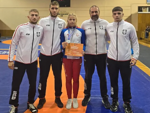 Девет медаља за младе српске рваче на Балканијади