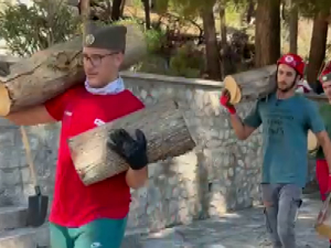 Акција ужичких волонтера на Крфу Акција ужичких волонтера на Крфу