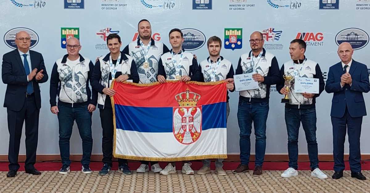 Србија освојила бронзу на Европском првенству у шаху (/ / /) Србија освојила бронзу на Европском првенству у шаху