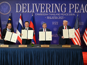 Трамп на азијској турнеји, потписан мировни споразум између Тајланда и Камбоџе