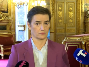 Ана Брнабић на Париском мировном форуму: Француска снажно подржава европски пут Србије Ана Брнабић на Париском мировном форуму: Француска снажно подржава европски пут Србије