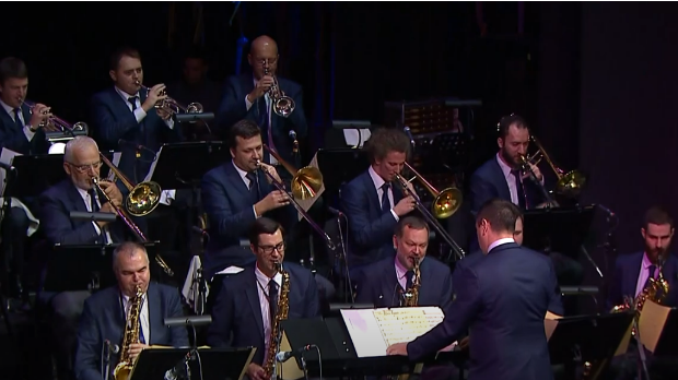 Биг Бенд РТС, концерти – Новогодишњи концерт Биг Бенда и Хора РТС, „Вече Гершвина и Вајла“, I део