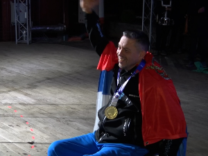 Дочек Александра Радишића, златног параатлетичара