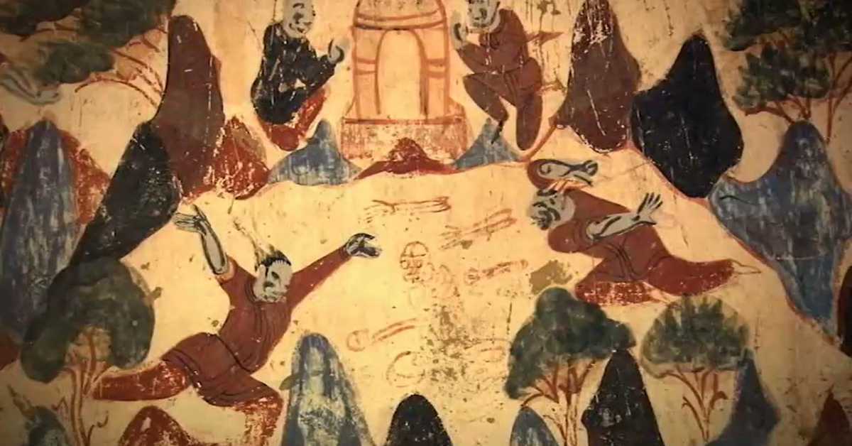 Пећина Могао: Бојене скулптуре Пећина Могао: Бојене скулптуре