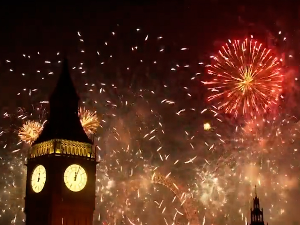 Славље и ватромет широм света