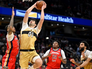 Вукчевић најбољи у поразу Вашингтона од Њу Орлеанса