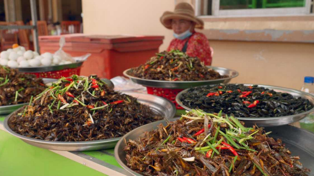 Чудесни светски безистани: Камбоџа – пијаца инсеката, 5-6 