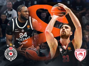 Додатно ослабљени Партизан дочекује Олимпијакос у "Пиониру"