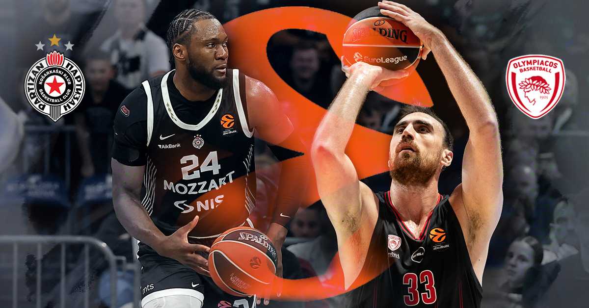 Партизан се предао већ на полувремену, Олимпијакос на плус 21 у "Пиониру"