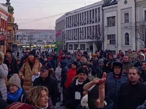 Протест у Чачку због концерта за Српску нову годину