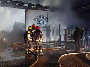 Локализован пожар у фабрици киселог купуса код Чачка