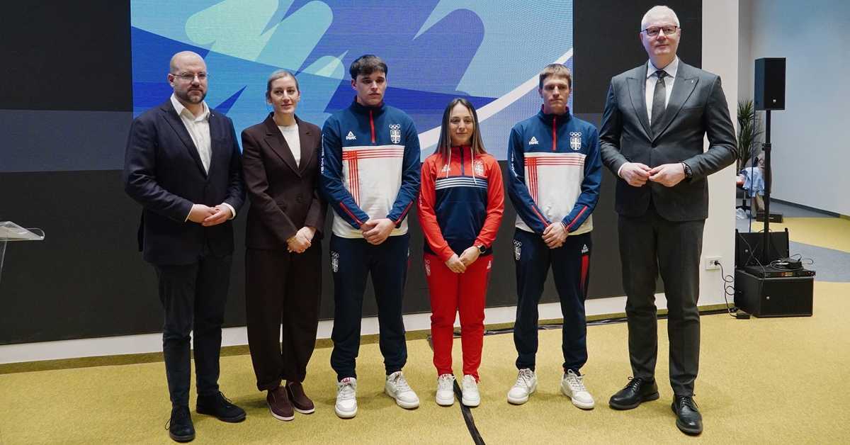 Томашевић олимпијцима: Медаље нису обавеза, али јесте да часно репрезентујете Србију
