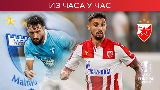 Звезда у Малмеу наставља пут ка другој фази Лиге Европе, познати састави (РТС 1, 18.45)