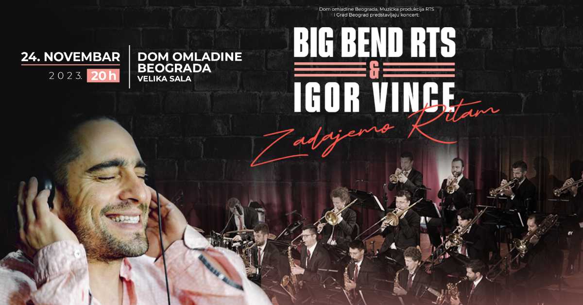  Игор Винце и Биг бенд РТС: Задајемо ритам 