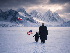 Трамп и пингвин ходају у беспуће – „Али зашто?"