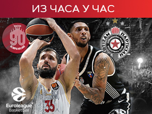 Партизан у Милану пред добром приликом за трећи тријумф заредом