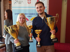 Александра Хавран и Алекса Ракоњац најбољи стрелци Србије у 2025. години