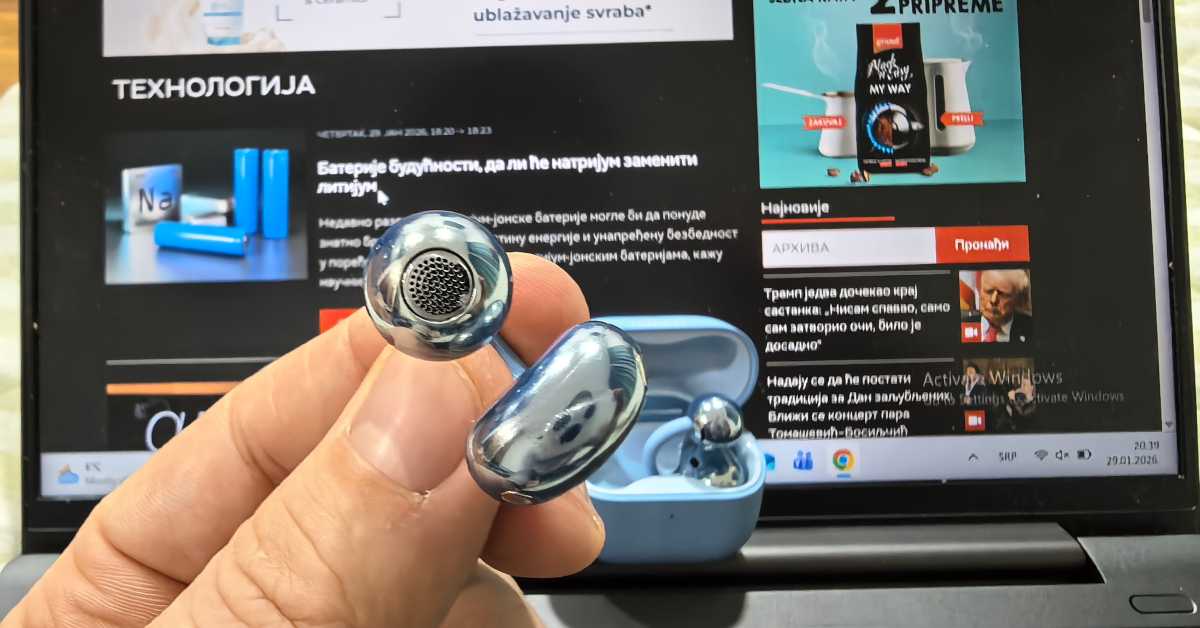 Хуавеј “FreeClip 2” слушалице: компромис између звука и стварности