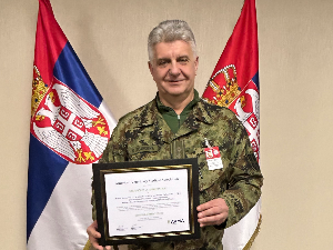Потпуковник ВС Ненад Јовановић добитник признања Удружења ветеринара САД