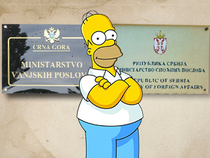 Дипломатске варнице Србије и Црне Горе због српског језика - уплетен и Хомер Симпсон