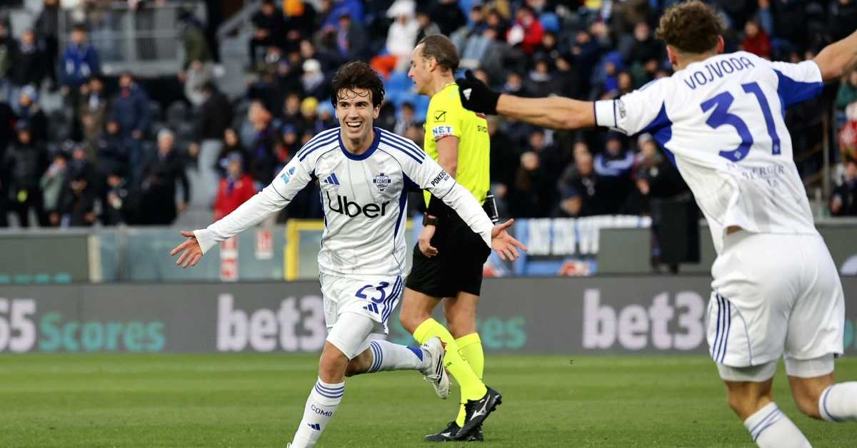 Комо игра сезону из снова, побеђена Пиза и најављена борба за Лигу шампиона