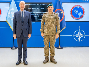  Улуташ са новим шефом Унмика о безбедносној ситуацији на КиМ