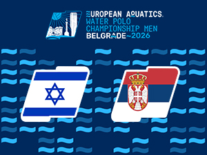 Ватерполо - ЕП: Израел - Србија