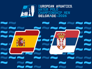 Ватерполо - ЕП: Шпанија - Србија