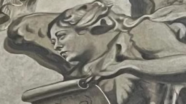 Анђео са лицем Ђорђе Мелони – фреска у римској цркви изазвала политичку и институционалну буру